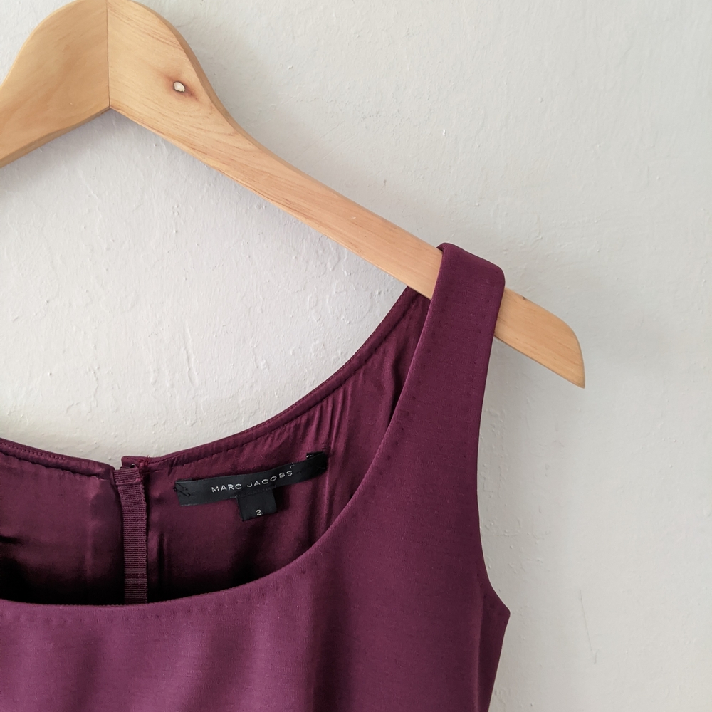 EUC Marc Jacobs Deep Purple Mini Dress